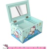 image:imageHello Kitty Jewelry Box with Tray and Storage Official License Blue Jewelry Box Wood Jewelry Organizer Sanrio Gifts BlueBlue