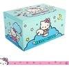 image:imageHello Kitty Jewelry Box with Tray and Storage Official License Blue Jewelry Box Wood Jewelry Organizer Sanrio Gifts BlueBlue