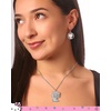 image:imageHello Kitty Jewelry Drop Earrings for Women Official License Sterling Silver and Cubic Zirconia Hello Kitty Earrings