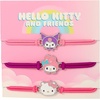image:imageHello Kitty Sanrio Cord Bracelet 3Piece Set with Kuromi and My Melody Charms Officially Licensed