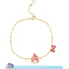 image:imageHello Kitty Sanrio Womens Bracelets  Gold and Silver FlashPlated Jewelry with Unique Character PendantsPink My Melody