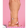 image:imageHello Kitty Sanrio Womens Bracelets  Gold and Silver FlashPlated Jewelry with Unique Character PendantsRed Hello Kitty