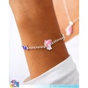 image:imageHello Kitty Sanrio Womens Bracelets  Gold and Silver FlashPlated Jewelry with Unique Character PendantsSilver My Melody
