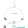 image:imageHello Kitty Sanrio Womens Bracelets  Gold and Silver FlashPlated Jewelry with Unique Character PendantsSilver My Melody