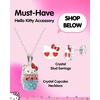 image:imageHello Kitty Sanrio Womens Bracelets  Silver FlashPlated Jewelry with PendantsCupcake