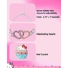 image:imageHello Kitty Sanrio Womens Bracelets  Silver FlashPlated Jewelry with PendantsCupcake