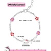 image:imageHello Kitty Sanrio Womens Bracelets  Silver FlashPlated Jewelry with PendantsHKF Flowers