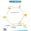 image:imageHello Kitty Sanrio and Friends Charm Bracelets  Gold FlashPlated Official JewelryHKF Charms