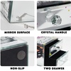 image:imageJacmel Officially Licensed Hello Kitty Star Light Star Bright Mirror Glass Jewelry Box Organizer