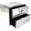 image:imageJacmel Officially Licensed Hello Kitty Star Light Star Bright Mirror Glass Jewelry Box Organizer