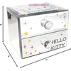 image:imageJacmel Officially Licensed Hello Kitty Star Light Star Bright Mirror Glass Jewelry Box Organizer