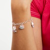 image:imageSALLY ROSE Sanrio Hello Kitty Charm Bracelet 8inch  Silver Plated Hello Kitty Charm Bracelet Officially Licensed