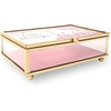 image:imageSALLY ROSE Sanrio Hello Kitty Jewelry Box  Enjoy the Little Things Glass Jewelry Case  Hello Kitty Gifts Officially Licensed