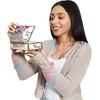 image:imageSALLY ROSE Sanrio Hello Kitty Jewelry Box  Enjoy the Little Things Glass Jewelry Case  Hello Kitty Gifts Officially Licensed