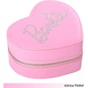 image:imageSALLY ROSE Sanrio Hello Kitty Travel Jewelry Case Official License HeartShaped Jewelry Storage Box with Zipper Mini Jewelry BoxPink Barbie