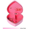image:imageSALLY ROSE Sanrio Hello Kitty Travel Jewelry Case Official License HeartShaped Jewelry Storage Box with Zipper Mini Jewelry BoxPink Barbie