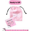 image:imageSanrio Hello Kitty Jewelry Dangle and Hoop Earrings for Women Fashion Hello Kitty Earrings with Crystals or Enamel PlatingHello Kitty Silver Heart