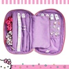 image:imageSanrio Hello Kitty Nylon Jewelry Holder Organizer with Zip Closure  Officially Licensed Hello Kitty Jewelry Travel Organizer