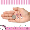 image:imageSanrio Hello Kitty Womens Dangle Earrings Official License  Fashion Jewelry Pink Coated Hello Kitty Earrings with Charms