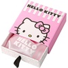 image:imageSanrio Hello Kitty Womens Hoop Earrings  Enamel and Silver Plated Hello Kitty Half Hoop Dangle Earrings Officially LicensedHK Red Bow
