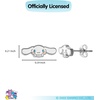 image:imageSanrio Hello Kitty amp My Melody Womens Stud Earrings Collection  Silver FlashPlated Enamel amp Crystal Designs Officially Licensed JewelryCinnamoroll White