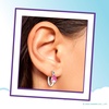 image:imageSanrio Hello Kitty and Friends Womens Hoop Earrings  Enamel Hello Kitty Kuromi My Melody Official License GiftsMy Melody Pink