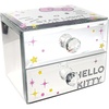 image:imageJacmel Officially Licensed Hello Kitty Star Light Star Bright Mirror Glass Jewelry Box Organizer