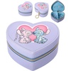 image:imageSALLY ROSE Sanrio Hello Kitty Travel Jewelry Case Official License HeartShaped Jewelry Storage Box with Zipper Mini Jewelry BoxBlue Stitch