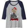 image:imageAggretsuko Metal Christmas Tree Raglan Baseball TeeNavy BlueAthletic Heather