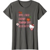 image:imageApple Cider Friends Pumpkin Spice Hello Kitty TShirtAsphalt Grey