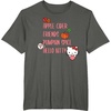 image:imageApple Cider Friends Pumpkin Spice Hello Kitty TShirtAsphalt Grey