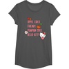 image:imageApple Cider Friends Pumpkin Spice Hello Kitty TShirtAsphalt Grey