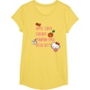 image:imageApple Cider Friends Pumpkin Spice Hello Kitty TShirtLemon Yellow