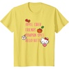 image:imageApple Cider Friends Pumpkin Spice Hello Kitty TShirtLemon Yellow