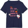 image:imageApple Cider Friends Pumpkin Spice Hello Kitty TShirtNavy Blue