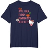 image:imageApple Cider Friends Pumpkin Spice Hello Kitty TShirtNavy Blue