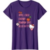 image:imageApple Cider Friends Pumpkin Spice Hello Kitty TShirtPurple