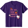 image:imageApple Cider Friends Pumpkin Spice Hello Kitty TShirtPurple