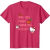 image:imageApple Cider Friends Pumpkin Spice Hello Kitty TShirtRed Heather