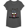 image:imageBadtz  Maru Halloween Vampire Tee Shirt TShirtAsphalt Grey