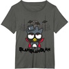 image:imageBadtz  Maru Halloween Vampire Tee Shirt TShirtAsphalt Grey