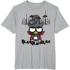 image:imageBadtz  Maru Halloween Vampire Tee Shirt TShirtHeather Grey