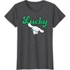 image:imageCinnamoroll Lucky Clover St Patty Day St Patricks Day TShirtDark Heather Grey