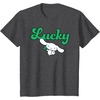 image:imageCinnamoroll Lucky Clover St Patty Day St Patricks Day TShirtDark Heather Grey
