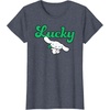 image:imageCinnamoroll Lucky Clover St Patty Day St Patricks Day TShirtHeather Blue
