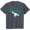 image:imageCinnamoroll Lucky Clover St Patty Day St Patricks Day TShirtHeather Blue