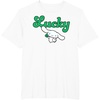 image:imageCinnamoroll Lucky Clover St Patty Day St Patricks Day TShirtWhite