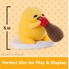 image:imageGUND Sanrio Gudetama The Lazy Egg Stuffed Animal Gudetama with Soy Sauce Plush Toy for Ages 1 and Up 5Soy Gudetama