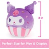image:imageGUND Sanrio Official Hello Kitty Cupcake Plush Stuffed Animal for Ages 1 and Up PinkWhite 8Kuromi PurpleWhite
