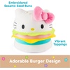image:imageGUND Sanrio Official Hello Kitty Hamburger Plush Collectible Plush Toy Stuffed Animal for Ages 1 and Up PinkWhite 8Hello Kitty Hamburger
